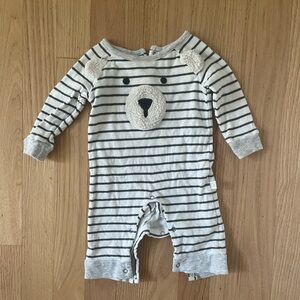 Albetta Fuzzy Bear Romper